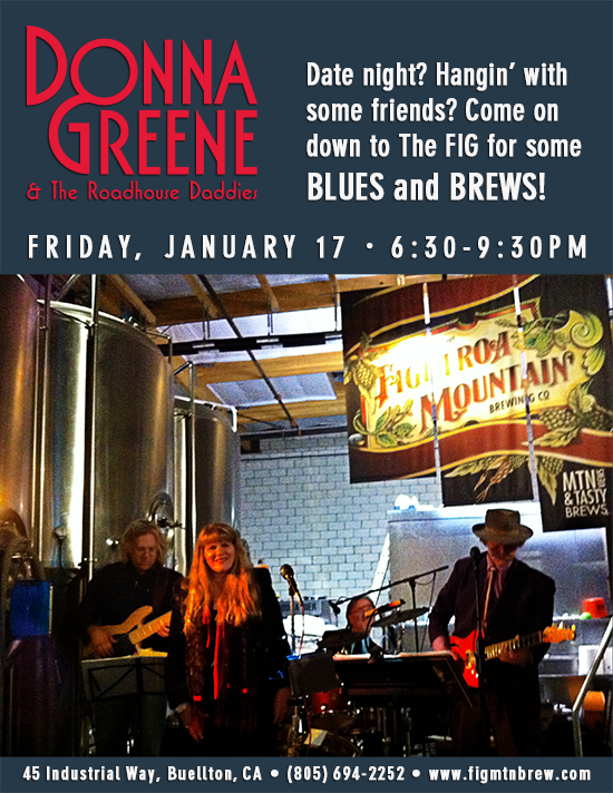 Donna Greene & The Roadhouse Daddies @ Figueroa Mountain Brewing